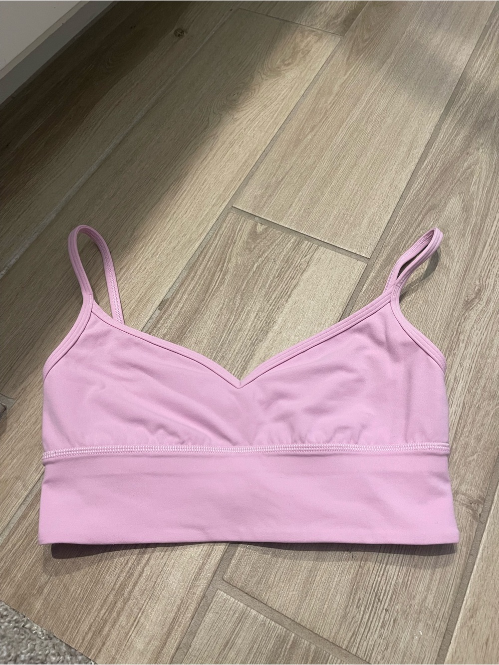 Lululemon Align Sweetheart Bra Vita Pink *Light Support Sz 6